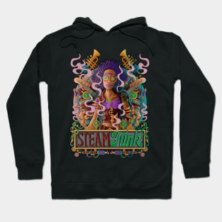 Woman Funky Steampunk Hoodie